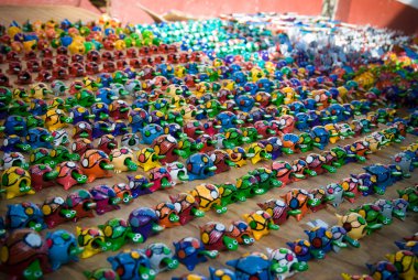 Meksika sokaklarda satılan kaplumbağalar