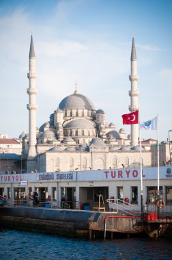 Mosque Suleymaniye in Istanbul clipart