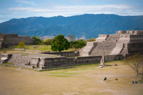 Monte Alban kalıntıları — Stok fotoğraf