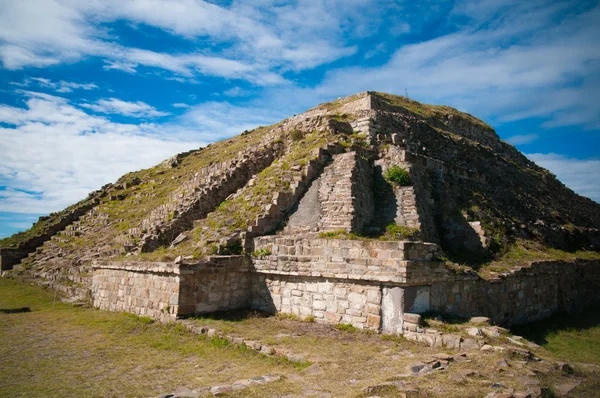 Pyramid in Monte Alban Stock Image