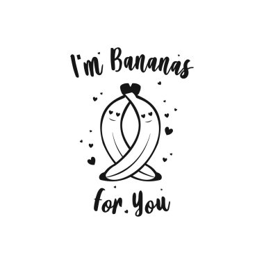 Ben senin için muzum - Muz aşığı için sevgililer günü hediyesi