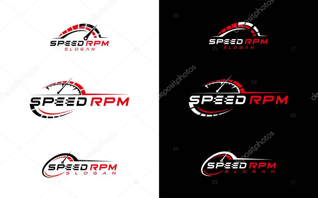 Set bundle RPM speed logo design