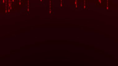 Büyük veri. Hacker konsepti. Soyut matris. Bilgisayar birçok sayı üretti. 4k animasyon. 3d oluşturma