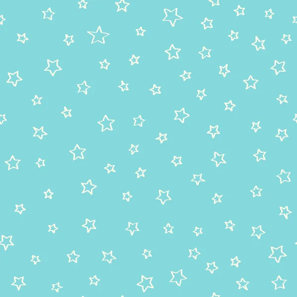 Vector Geometric Seamless Pattern Cream Beige Blue Background Ideal Home — Vector de stock