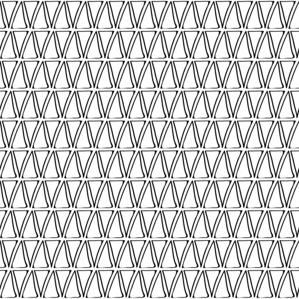 Modèle Vectoriel Géométrique Sans Couture Avec Des Triangles Noirs Sur — Image vectorielle