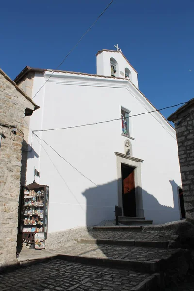 Vecchia Chiesa Montagna — Foto Stock