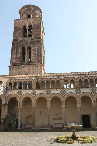 Utsikt Över Gamla Medeltida Kloster Staden Siena Italien — Stockfoto