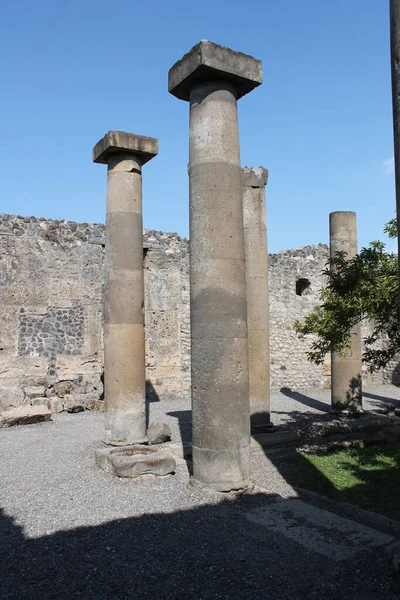 Forntida Ruiner Det Romerska Forumet Staden Jerusalem Israel — Stockfoto