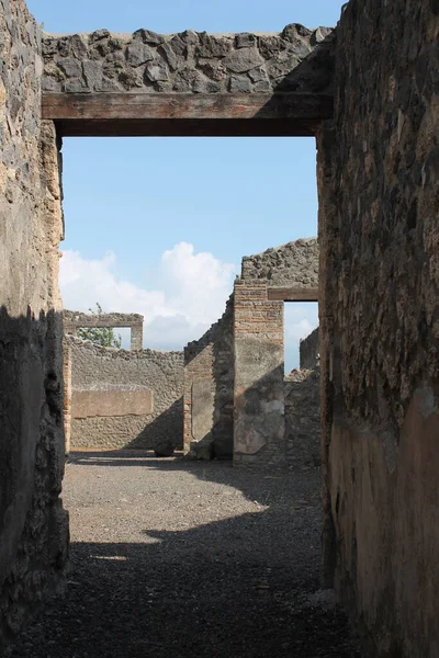 Ruins Old Medieval Village — Stock Photo, Image