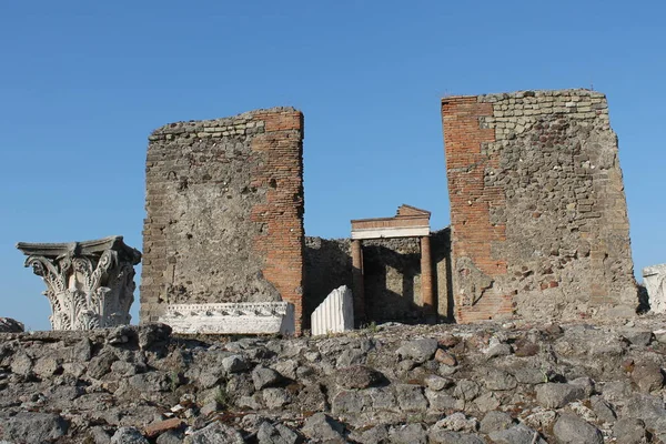 古城墙旧城的废墟 — 图库照片