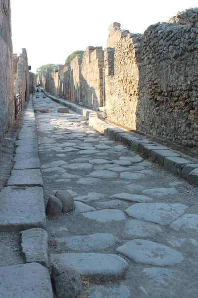 Αρχαία Ερείπια Της Πόλης Της Παλιάς Πόλης Του Ελληνικού Φρουρίου — Φωτογραφία Αρχείου