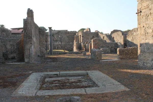 Rovine Dell Antica Città Pompei Italia — Foto Stock