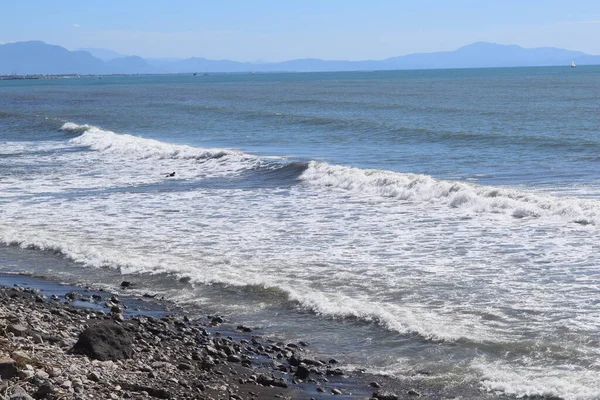 Mare Plajă Valuri — Fotografie, imagine de stoc