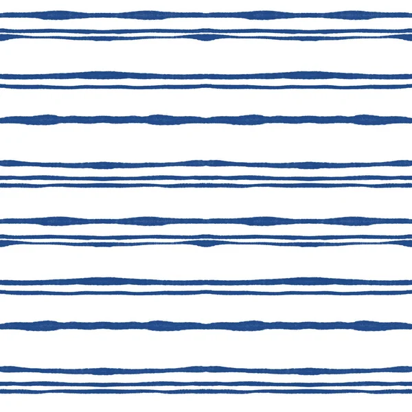 Illustration Seamless Patterns Drawing Blue Line Striped Plaid Repeat Pattern —  Fotos de Stock