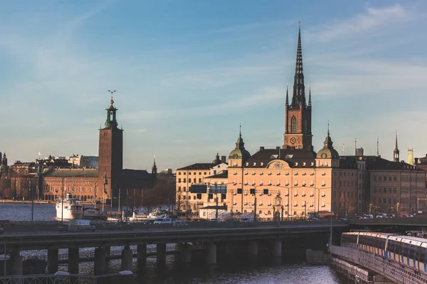 Stockholm Cultural Media Political Economic Centre Sweden — Stock Photo, Image