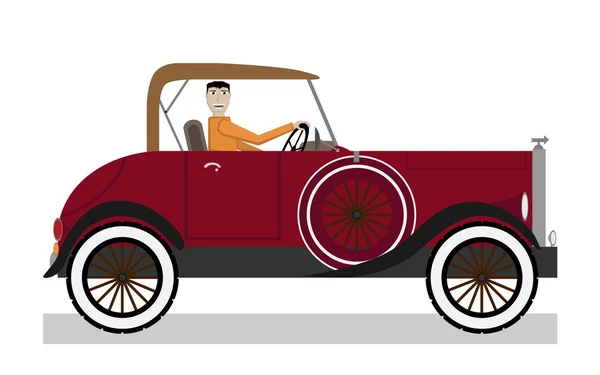 adam arabanın içinde