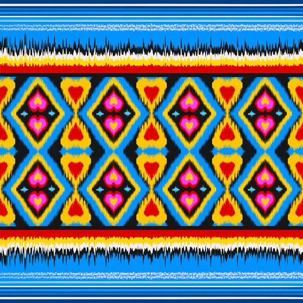 Abstract Ethnic Geometric Pattern Design Background Carpet Wallpaper Clothing Wrapping — Φωτογραφία Αρχείου