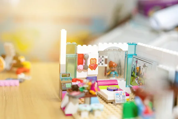 Bangkok Thailand Februar 2022 Lego Freund Zimmer Mit Mädchenfigur — Stockfoto