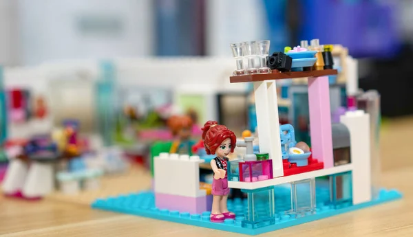 Bangkok Thaïlande Feb 2022 Lego Friend Set Room Girl Figure — Photo