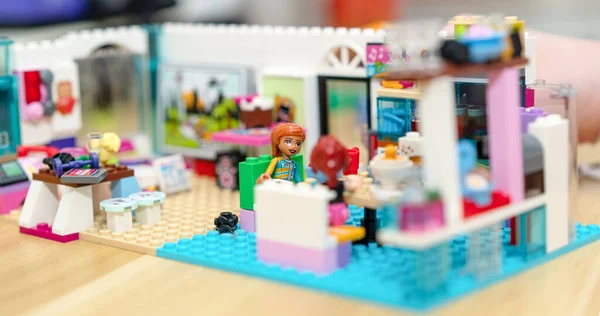 Μπανγκόκ Ταϊλάνδη Φεβρουάριος 2022 Lego Φίλο Που Στο Δωμάτιο Κορίτσι — Φωτογραφία Αρχείου