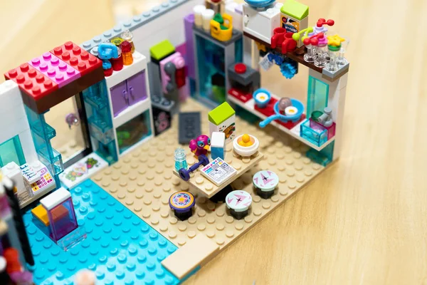 Bangkok Tailandia Febrero 2022 Lego Friend Set Room Girl Figure —  Fotos de Stock