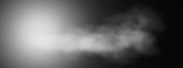 Smoke Abstract Fog Mist Steam Air Space Light Effect Night — Stock Photo, Image