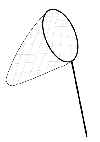 Net Isolated Vector Draw — Stock Photo, Image