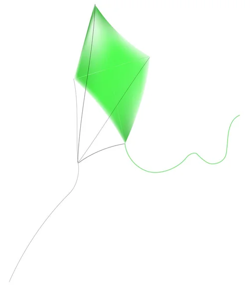 Kite Cartoon Vector Isolated — Stock Photo, Image
