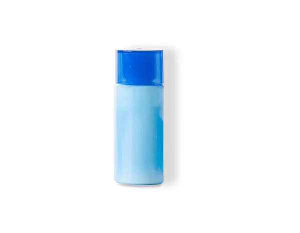 Emulsione Cutanea Cosmetica Isolata Bianco — Foto Stock