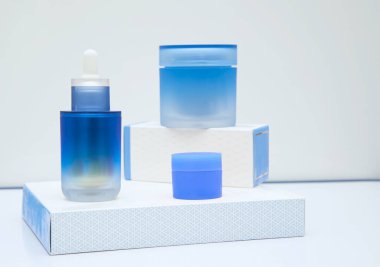 Podyum için kozmetik cilt ürünü