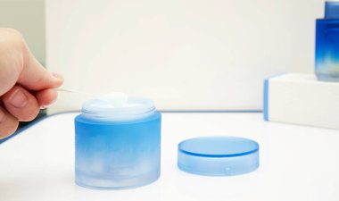 kaşık kepçesi kabuktan cilt kremi