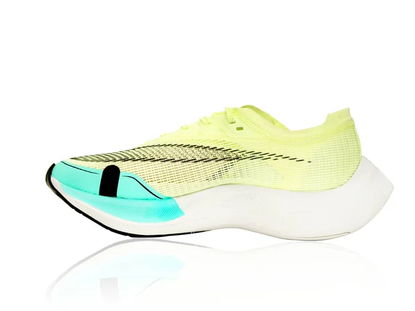 Scarpe Sportive Isolate Sfondo Bianco — Foto Stock