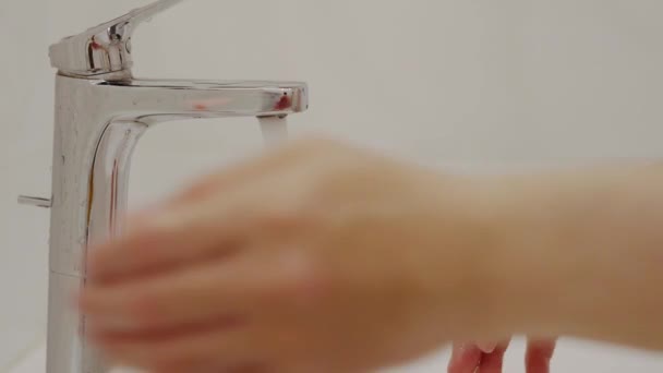 Lavar Mão Com Sabão — Vídeo de Stock