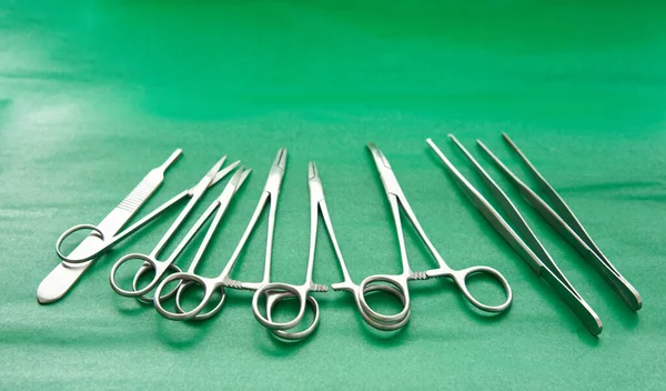 Chirurgické Nástroje Operačním Sále Pro Chirurgickou Léčbu — Stock fotografie