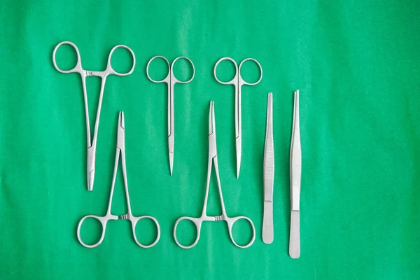 Chirurgické Nástroje Pro Operační Léčbu Lékaře — Stock fotografie