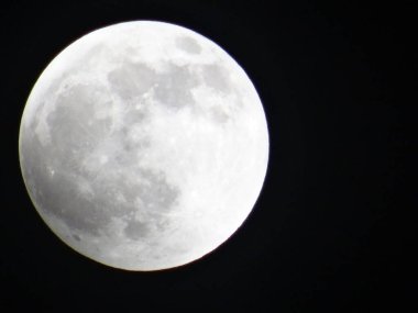 Dolunay gecenin karanlığında