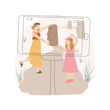 Optik illüzyon fotoğrafı izole edilmiş çizgi film vektör çizimleri.