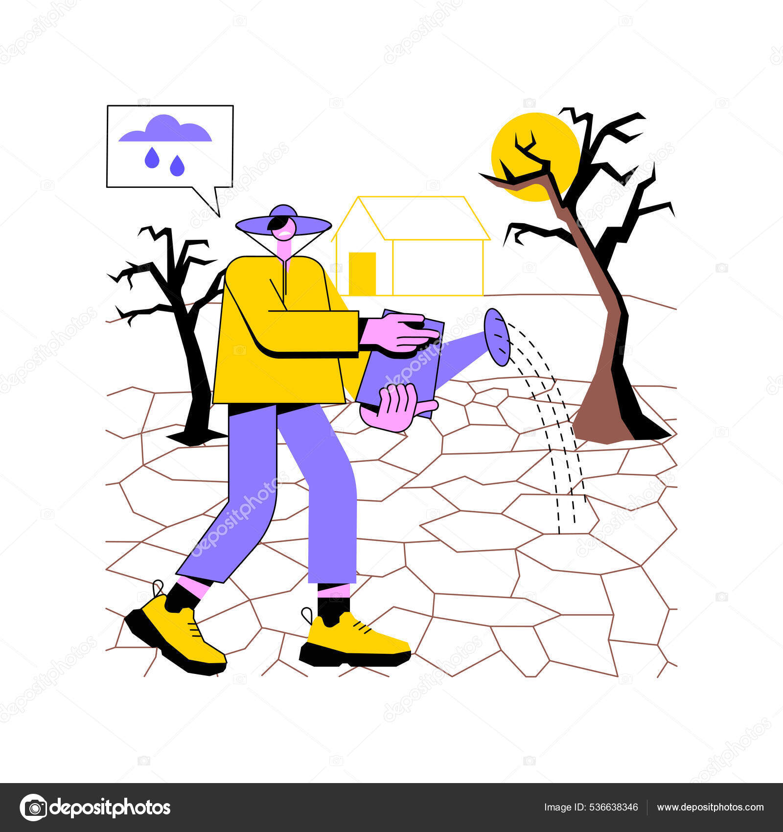 砂漠化 Vector Art Stock Images Depositphotos 砂漠化 Vector Art Stock Images Depositphotos