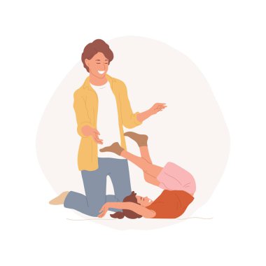 Soyut konsept vektör çizimi yapmayı öğreniyorum..