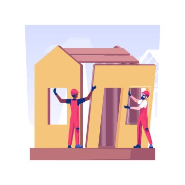 Bahçe dökümü izole konsept vektör çizimi.