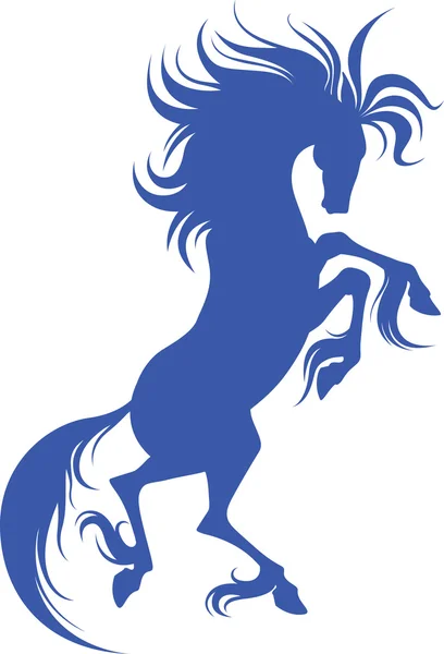 Silhouette de Cheval — Image vectorielle