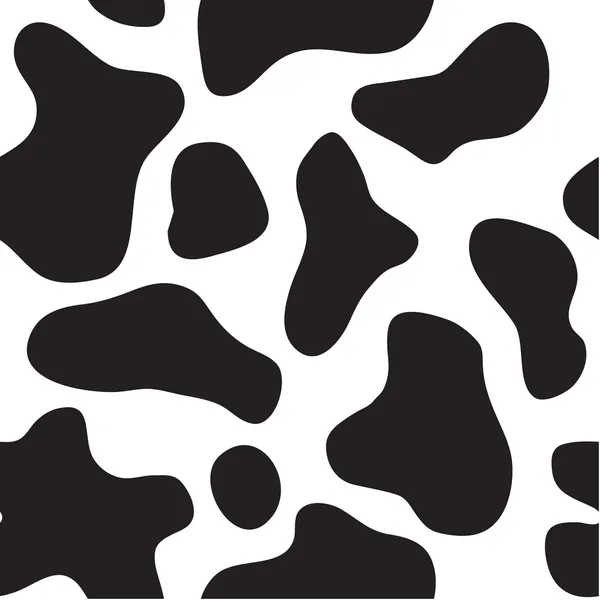 Tekstura czarno-białych krów Ilustracje Stockowe bez tantiem