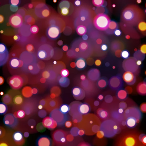 Fundo vetorial abstrato com luzes bokeh — Vetor de Stock