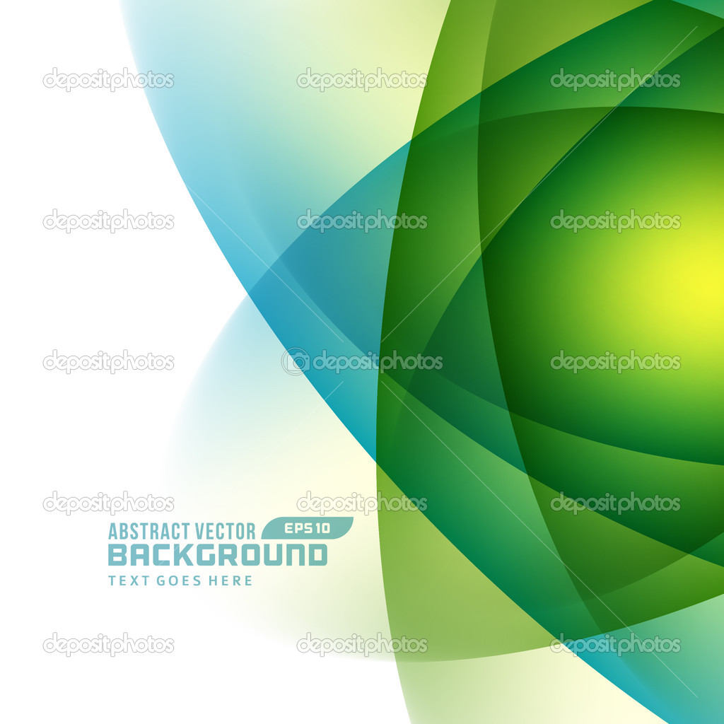 Smooth light lines abstract vector background 