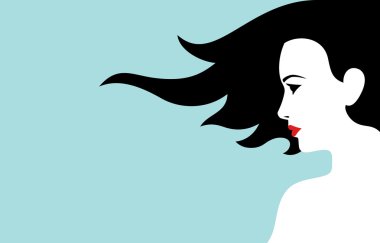 yaz tatili retro poster kadını beach vintage vektör arka plan 