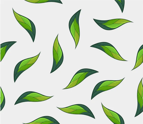 Modèle sans couture de plante — Image vectorielle