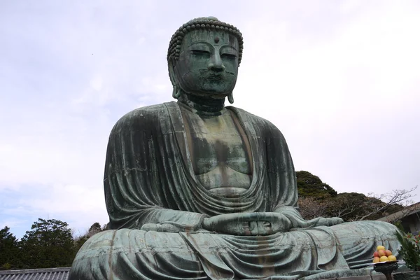 乔达摩佛雕像在日本 — 图库照片