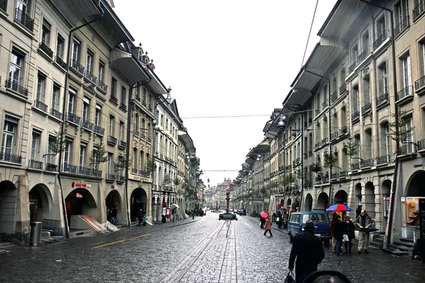 Старый город Берн в Швейцарии — стоковое фото