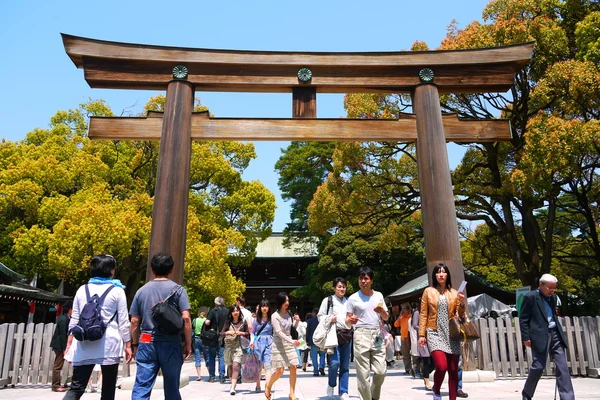 Puerta del templo en Japón, Tokio —  Fotos de Stock