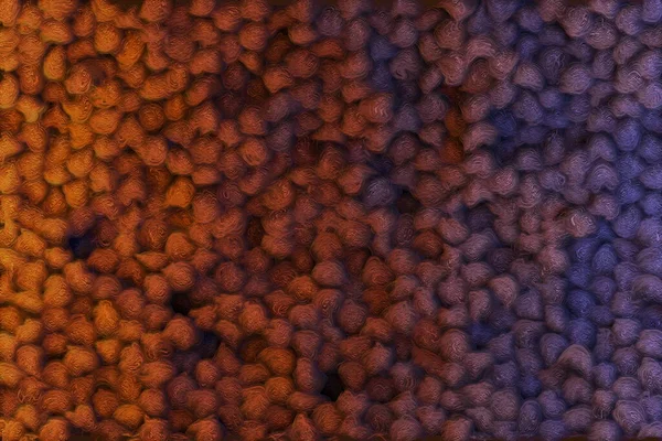 Weiche Waben Flauschige Garnfäden Hintergrund Abstrakte Minimalistische Strickstruktur Mit Vielen — Stockfoto